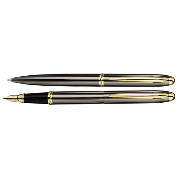 סדרת עט קלאסיק Classic טיטניום קליפס זהב